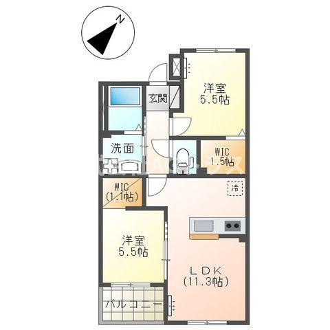 【間取り】 | エスポワール　ESPOIR