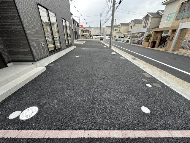神戸市西区王塚台7丁目新築戸建４号棟の駐車場
