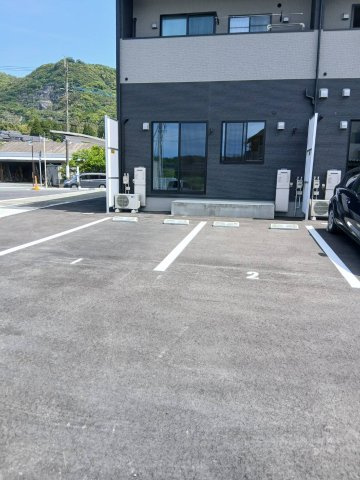 玉東ミッタウンの駐車場|駐車場も広いです