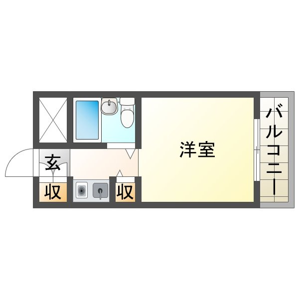 ビレッジ1の間取り