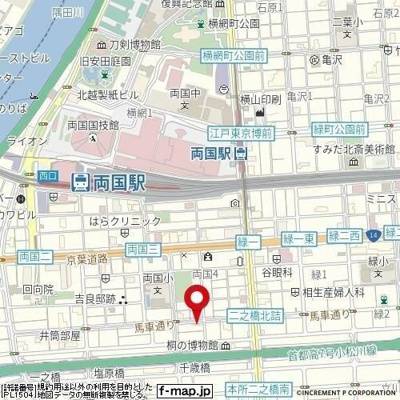 【地図】 | ル・リオン両国参番館