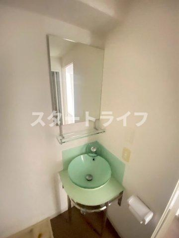 吹田市垂水町１丁目の賃貸マンションの洗面所