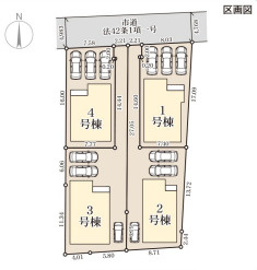 リーブルガーデン与那原町与那原の区画図