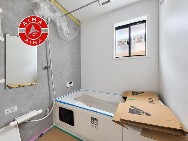 福岡市南区野多目5丁目第5-1棟（1号棟）の浴室|1日の疲れを癒してくれる広々バスルーム。雨の日のお洗濯にも大活躍な浴室乾燥機付です！