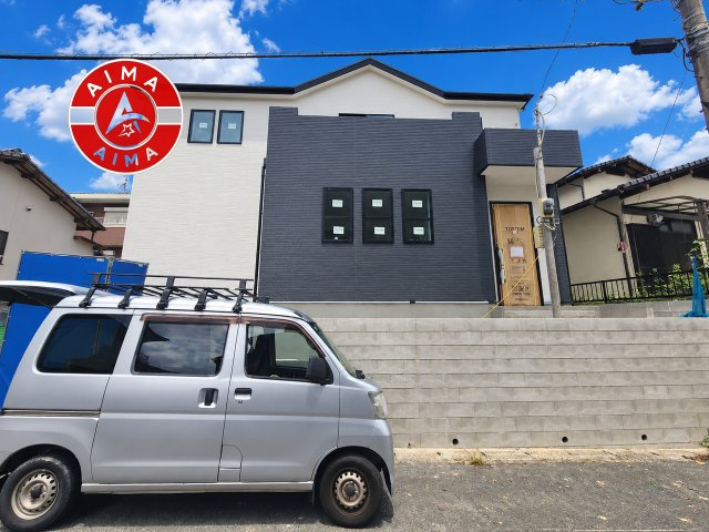 福岡市南区野多目5丁目第5-1棟（1号棟）の外観|デザイン性のある外観です。