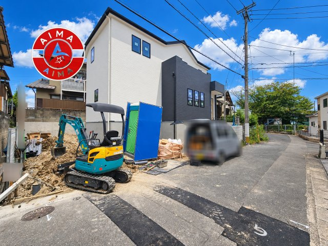 福岡市南区野多目5丁目第5-1棟（1号棟）の前面道路含む現地写真|見学の時間などお気軽にお問い合わせ下さい。