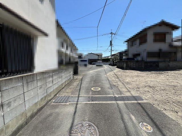 【その他】 | 福岡市早良区田隈3丁目7期　1号棟（全1棟）【仲介手数料無料・0円】 | 現地写真。前面道路です。