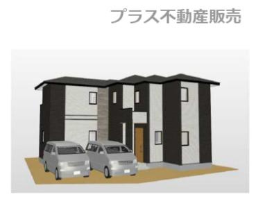 【外観】 | 福岡市早良区田隈3丁目7期　1号棟（全1棟）【仲介手数料無料・0円】 | 完成イメージの外観パースです。