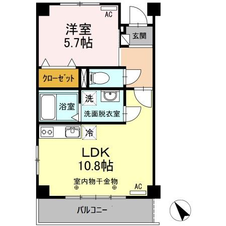 ライフパークユニゾンの間取り