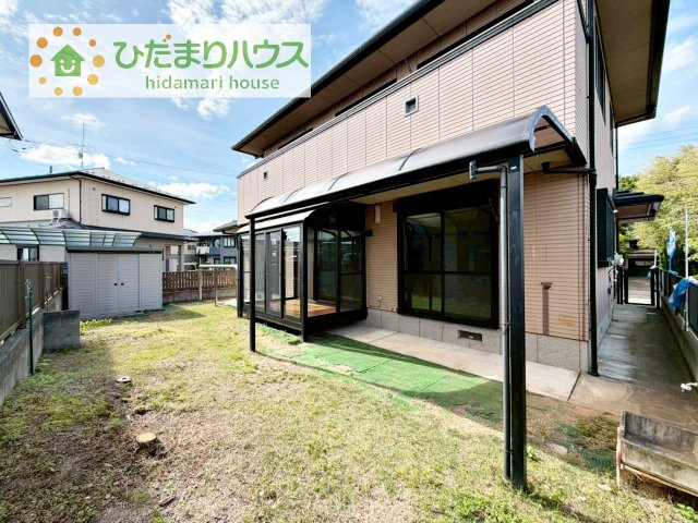【庭】 | 下妻市小島　中古戸建 | お庭付物件になります！お庭遊びや、プールなどお子様も大喜び(^^)