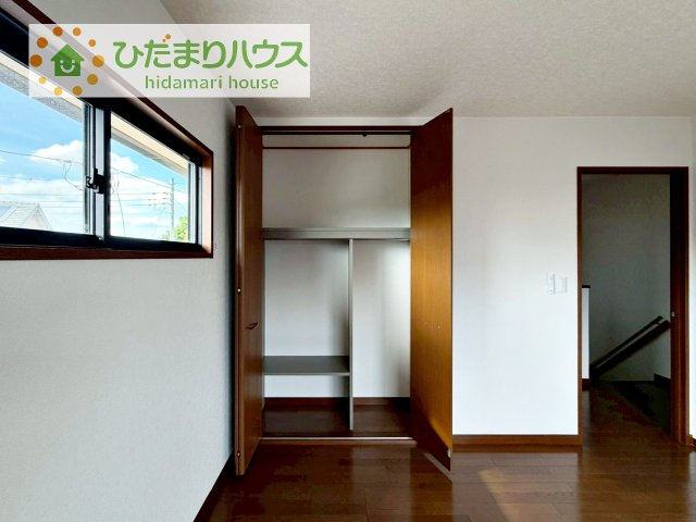 【収納】 | 下妻市小島　中古戸建 | 全室にクローゼットが付いていて、お部屋の住空間もスッキリ広々使えそうです(^^)