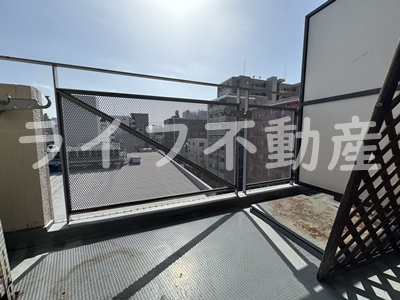 イデアールスパジオのバルコニー|落ち着いた時間を過ごせるバルコニーです