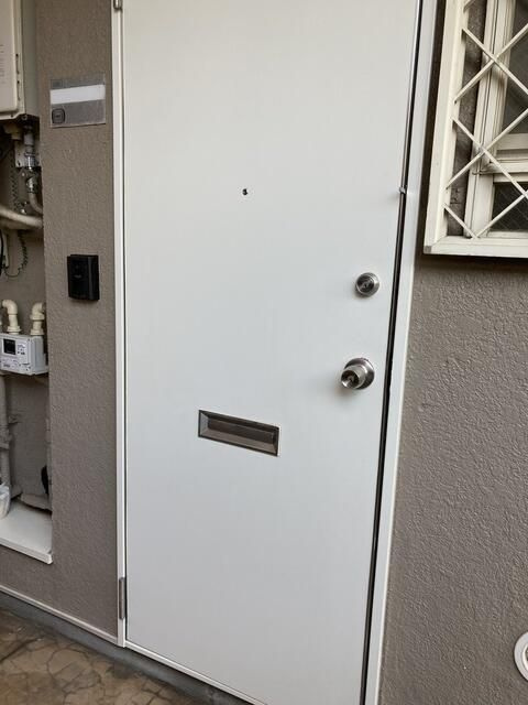 ライトハイツの玄関