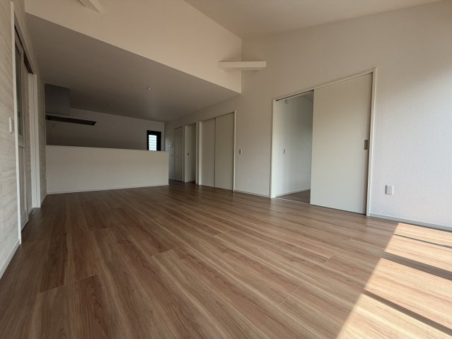 平屋建の新築物件♪土浦市板谷の居間・リビング|リビングです