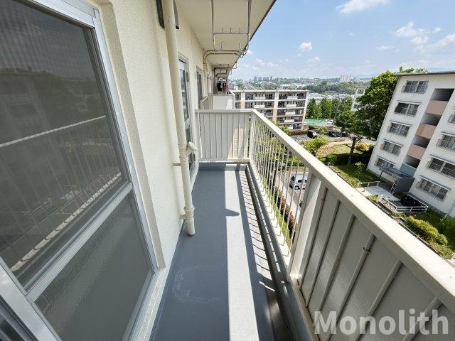 泉北桃山台１丁15号棟のバルコニー
