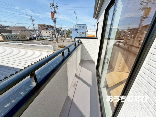 春日井市西高山町2丁目(全4棟)のバルコニー