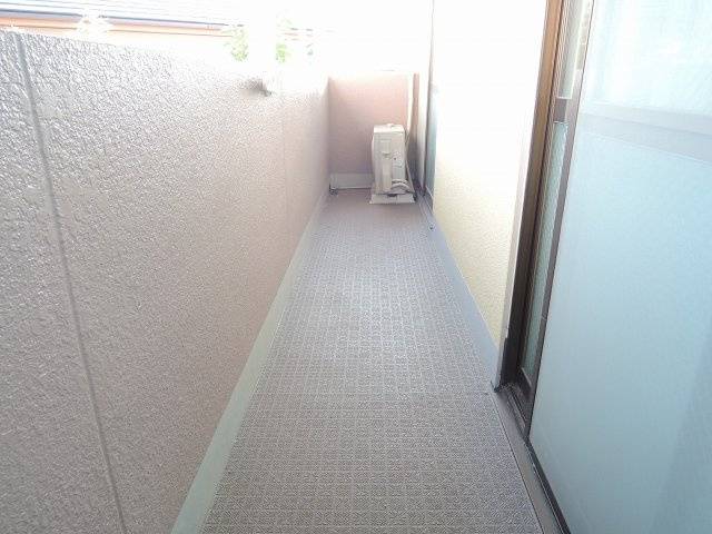 ラフレシア山崎のバルコニー
