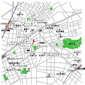 【地図】 | パークアクシス目黒本町