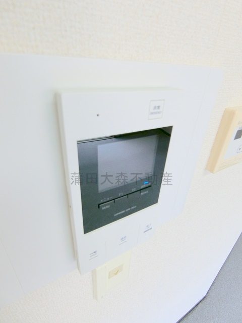 ライオンズマンション千鳥町の設備|TVモニター付きインターホン