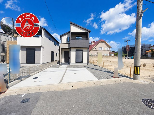 福岡市南区鶴田2丁目第8-1棟（4号棟）の外観|デザイン性のある外観です。