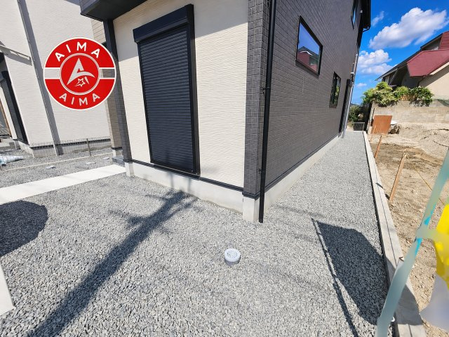 福岡市南区鶴田2丁目第8-1棟（4号棟）の外観|お庭で自由な時間を過ごせます。