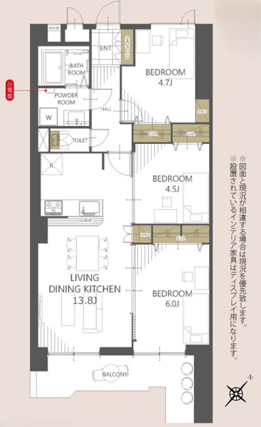 【間取り】 | 警固ハウス☆仲介手数料無料☆