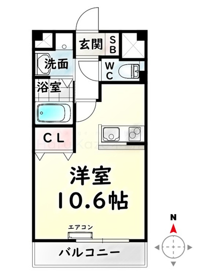 【間取り】 | ジュネス瑞穂【名古屋市賃貸・AL付き】