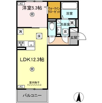 エウレカ玉名駅前の間取り