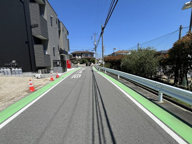 【その他】 | 福岡市早良区田村5丁目6期　1号棟（全1棟）【仲介手数料無料・0円】 | 現地写真。前面道路です。