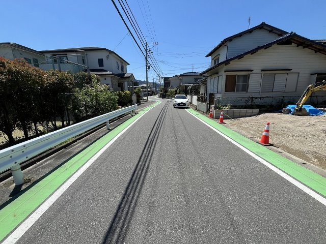 【その他】 | 福岡市早良区田村5丁目6期　1号棟（全1棟）【仲介手数料無料・0円】 | 現地写真。前面道路です。