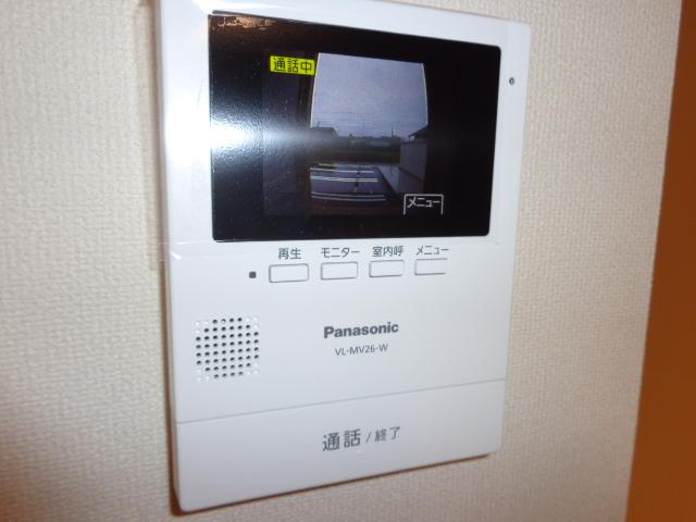 ベル　フルールの内装|カメラ付インターホン