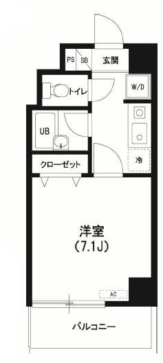 ヴィラクリヤマの間取り