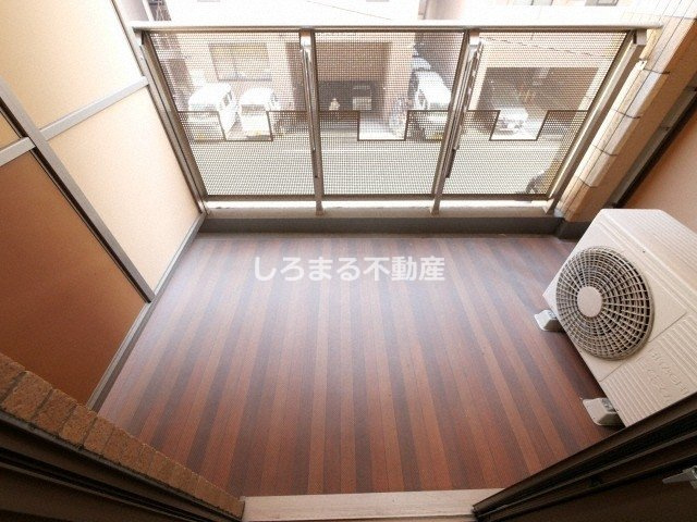 マスターズレジデンス道頓堀IIのバルコニー