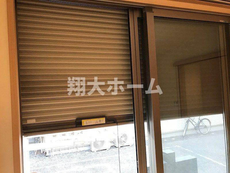 墨田区東向島４丁目のアパートのバルコニー
