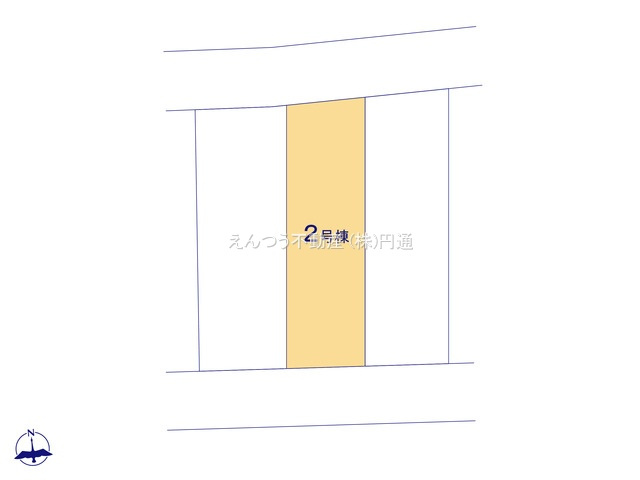 グラファーレ船頭場2期の区画図