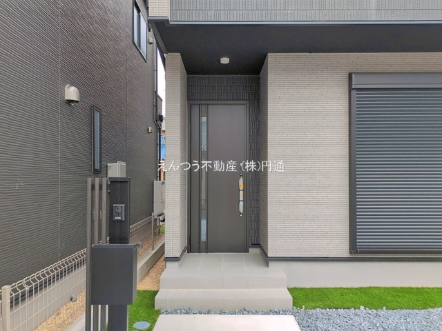 グラファーレ船頭場2期の玄関