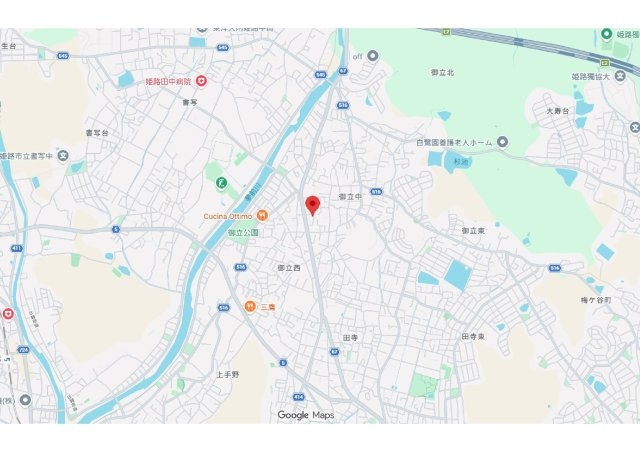 姫路市御立中　中古戸建の地図