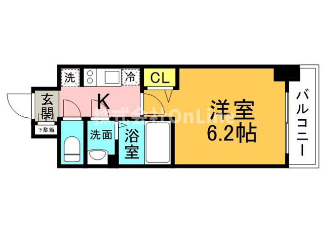 【間取り】 | スプランディッド天王寺DUE