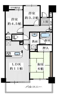 【間取り】 | 狭山グロリアスヒルズ