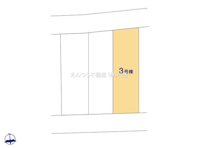 グラファーレ船頭場2期の区画図