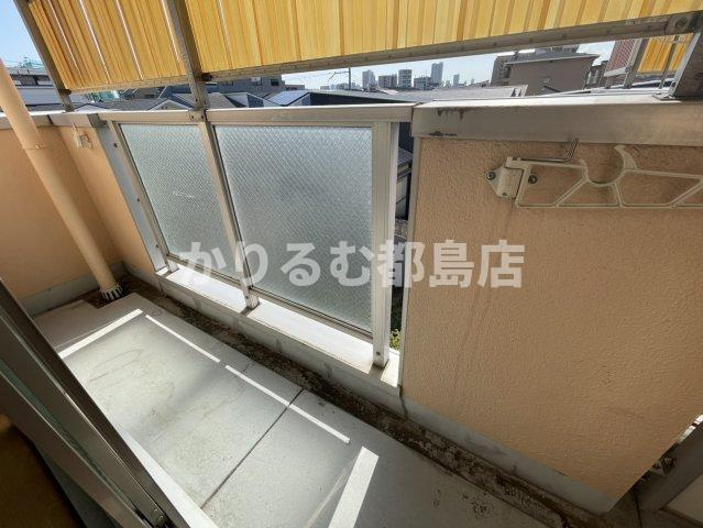 デザイナーズ8マンションのバルコニー