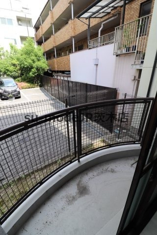 ハイツ國宗のバルコニー