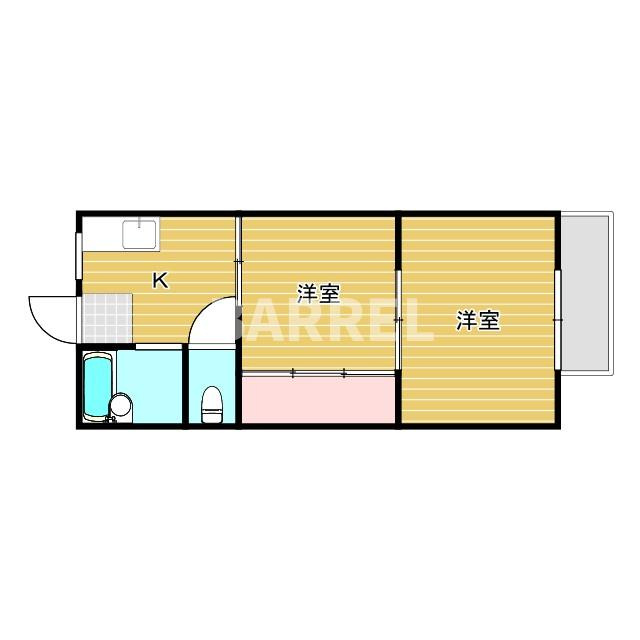 天竺苑の間取り