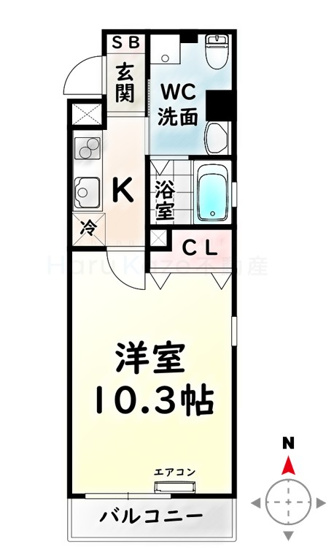【間取り】 | ジュネス瑞穂【名古屋市賃貸・AL付き】