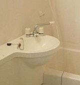 ビバリーホームズ越中島の洗面所