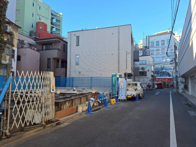 足立区千住２丁目の賃貸マンションのロビー