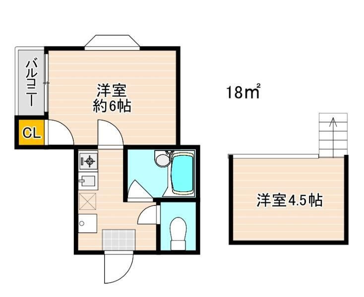 シェ・プランタンの間取り