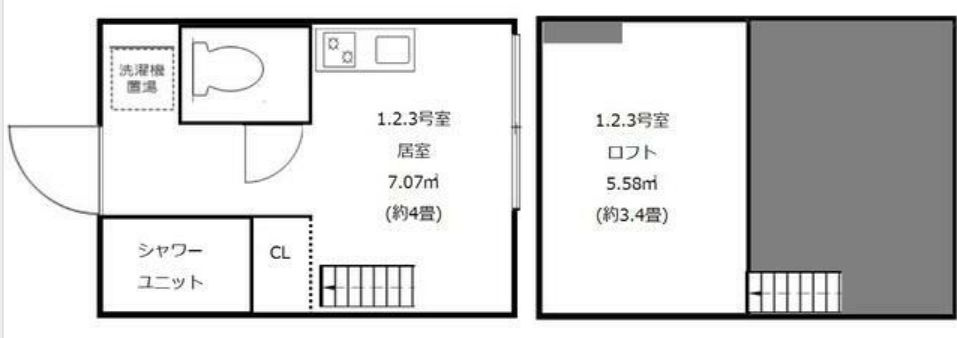 グランドセダー大久保の間取り|使用目的色々♪大型ロフト付です★