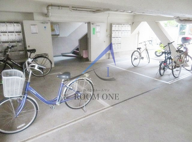 三田新中野コーポのその他共用部分|駐輪場です。