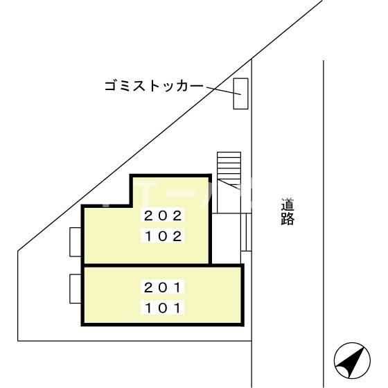 Ｋ・Ｓリバレッジの区画図